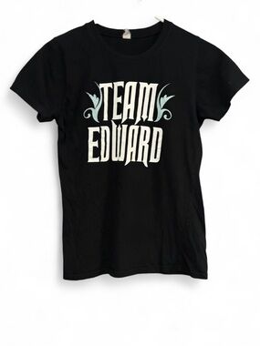 Vintage Y2K Twilight Team Edward Summit Entertainment Movie Promo T-Shirt